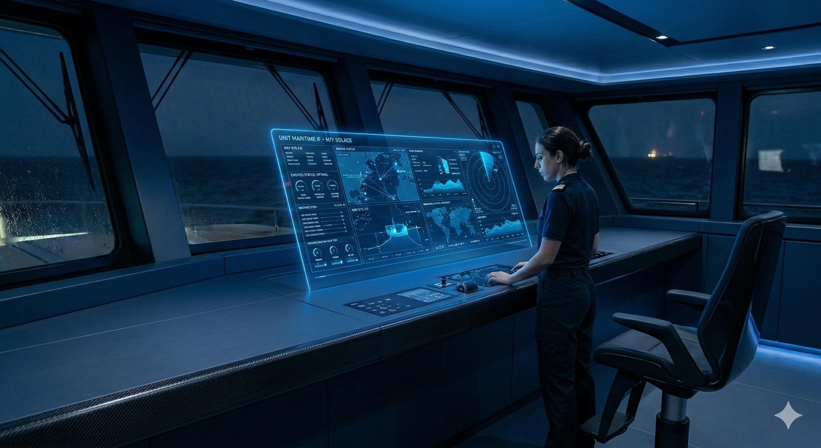 YOS Dashboard on Yacht Bridge